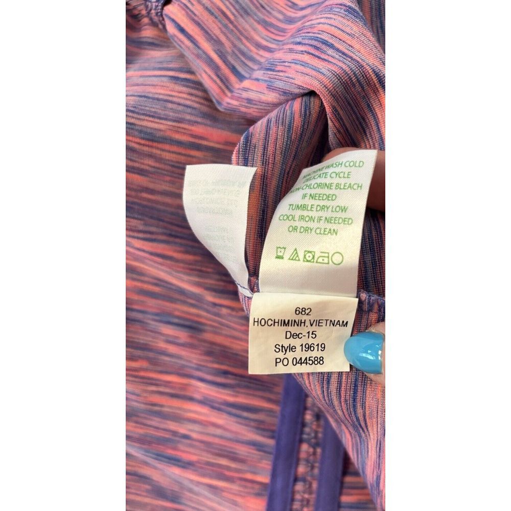 Lilly Pulitzer Fit and Flare Dress Cove Pink Space Tie Dye Size Small - Picture 7 of 7